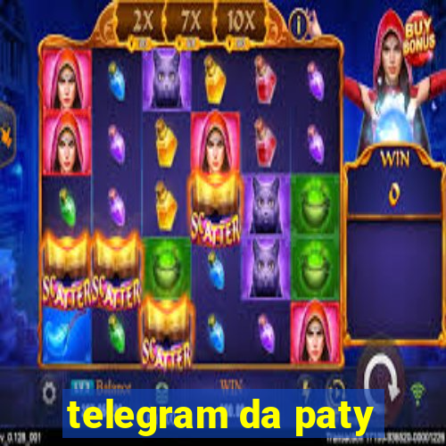 telegram da paty